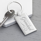 Personalised World's Best Grandad Keyring