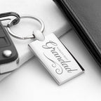 Personalised World's Best Grandad Keyring