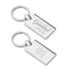 Personalised World's Best Grandad Keyring