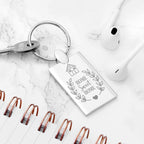 Personalised Home Sweet Home Keyring