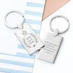 Personalised Home Sweet Home Keyring