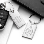Personalised Home Sweet Home Keyring