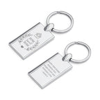 Personalised Home Sweet Home Keyring