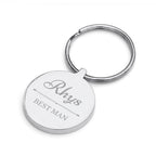 Personalised Wedding Party Keyring