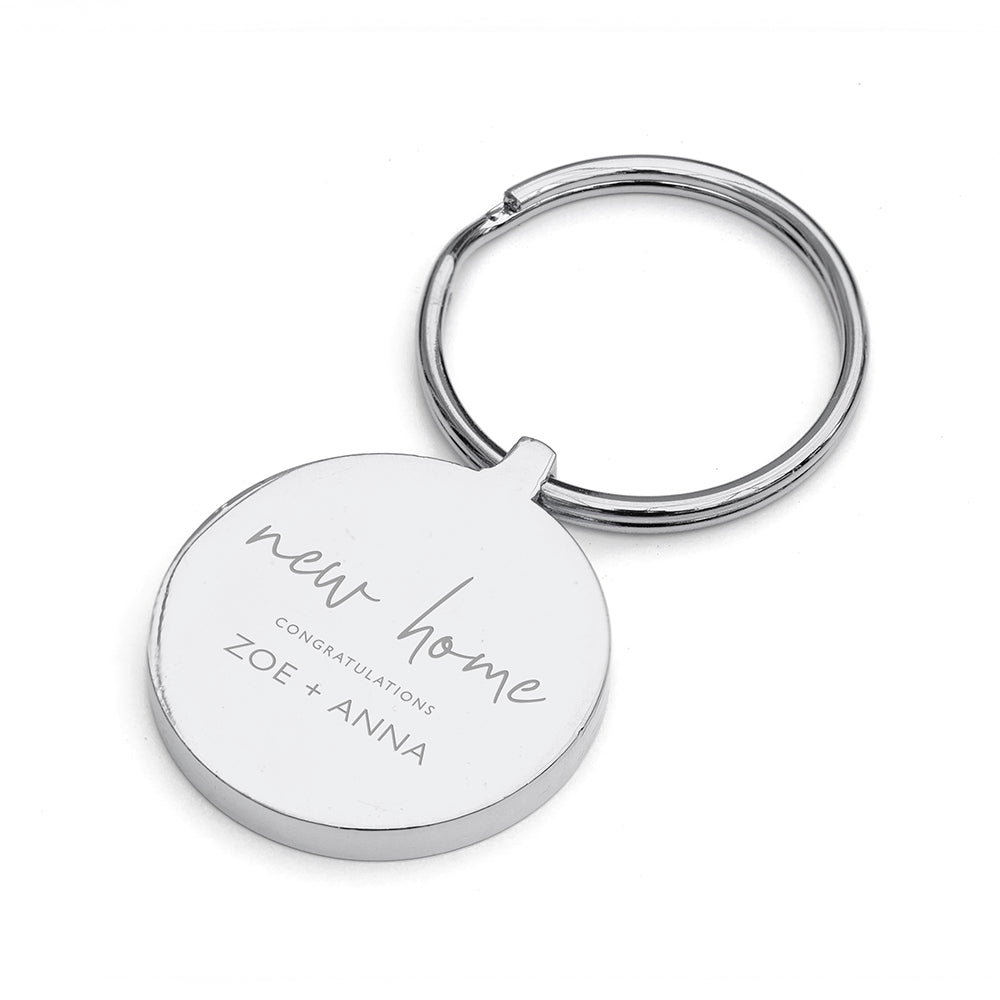 Personalised New Home Keyring