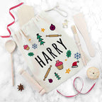 Personalised Kids Festive Baking Set