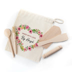 Personalised Kids Flower Wreath Baking Set