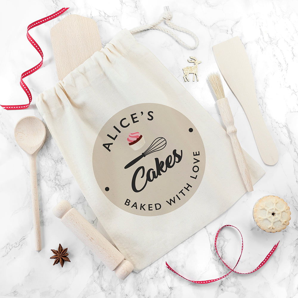 Personalised Kids Home Bakery Set
