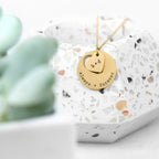 Personalised Cut-Out Heart Shape Necklace