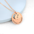 Personalised Cut-Out Heart Shape Necklace