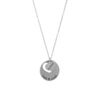 Personalised Cut-Out Heart Shape Necklace