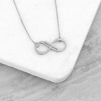 Personalised Infinity Twist Necklace