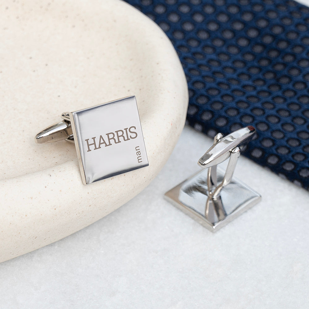 Modern Style Wedding Cufflinks