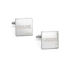 Modern Style Wedding Cufflinks