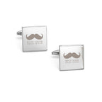 Moustache Best Man Cufflinks