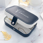 Treat Republic Midnight Blue Jewellery Case