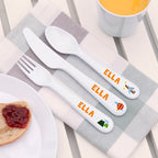 Personalised Kids Adventure Cutlery Set - Plastic