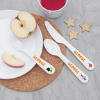 Personalised Kids Adventure Cutlery Set - Plastic