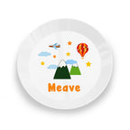 Personalised Kids Adventure Plastic Plate