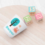 Personalised Kids Scandi Summer Plastic Dining Set