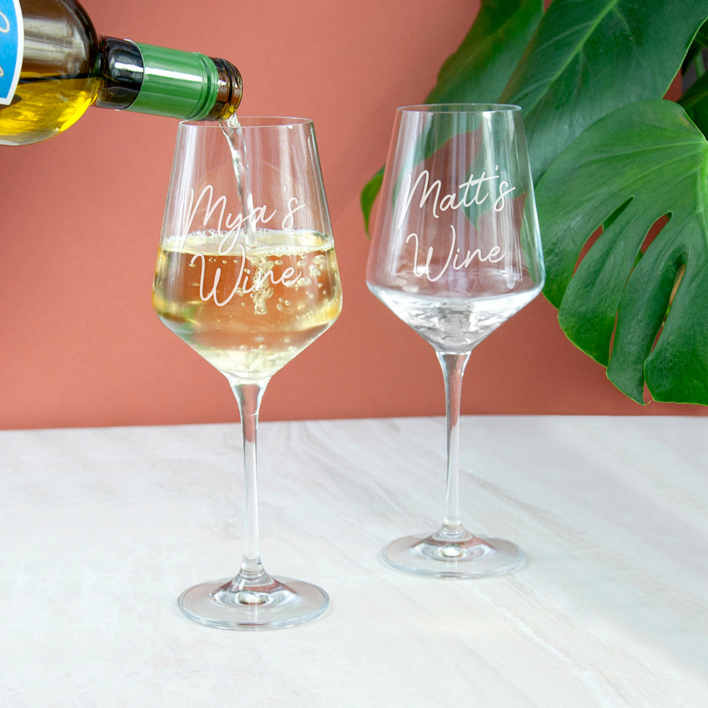 Personalised My Wine Glass