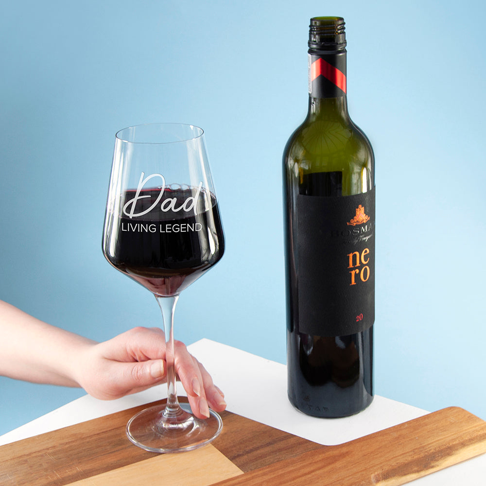 Personalised Elegance Wine Glass