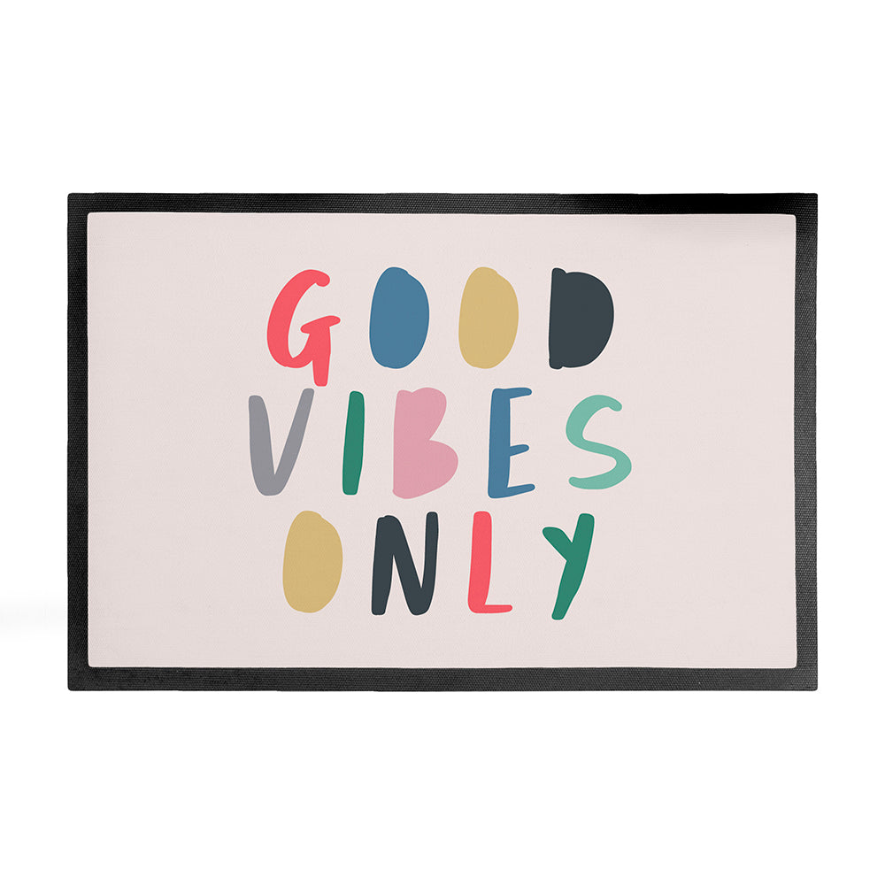 Personalised Colourful Message Doormat