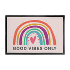 Personalised Bright Rainbow Doormat