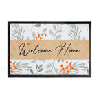 Personalised Botanical Pattern Indoor Doormat