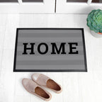 Personalised Striped Doormat