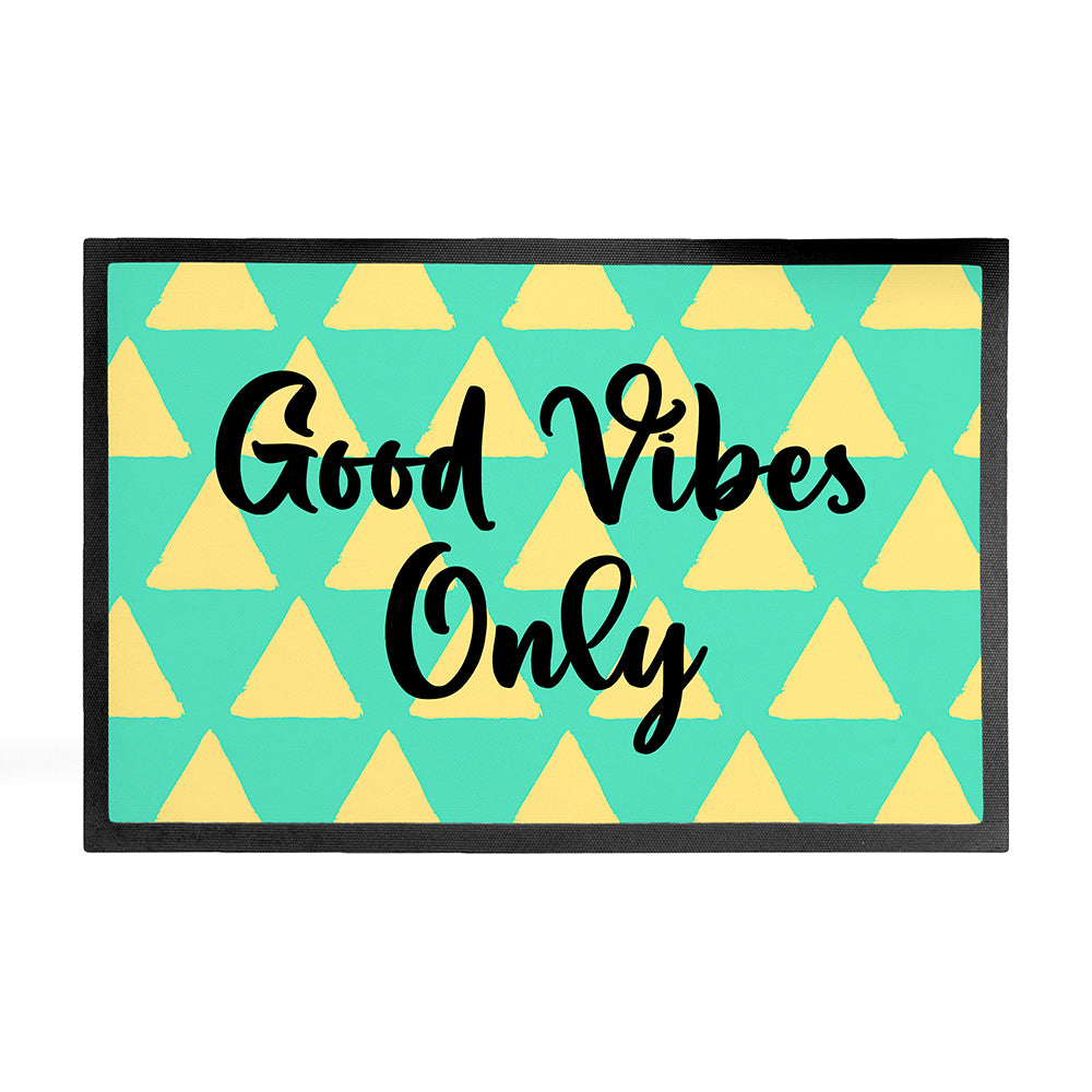 Personalised Triangle Pattern Doormat