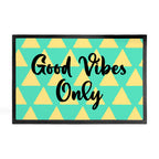 Personalised Triangle Pattern Doormat