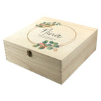 Personalised Floral Bridesmaid Keepsake Box