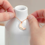 Personalised Crescent Moon Necklace