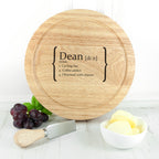 Your Definition Cheese Board Set