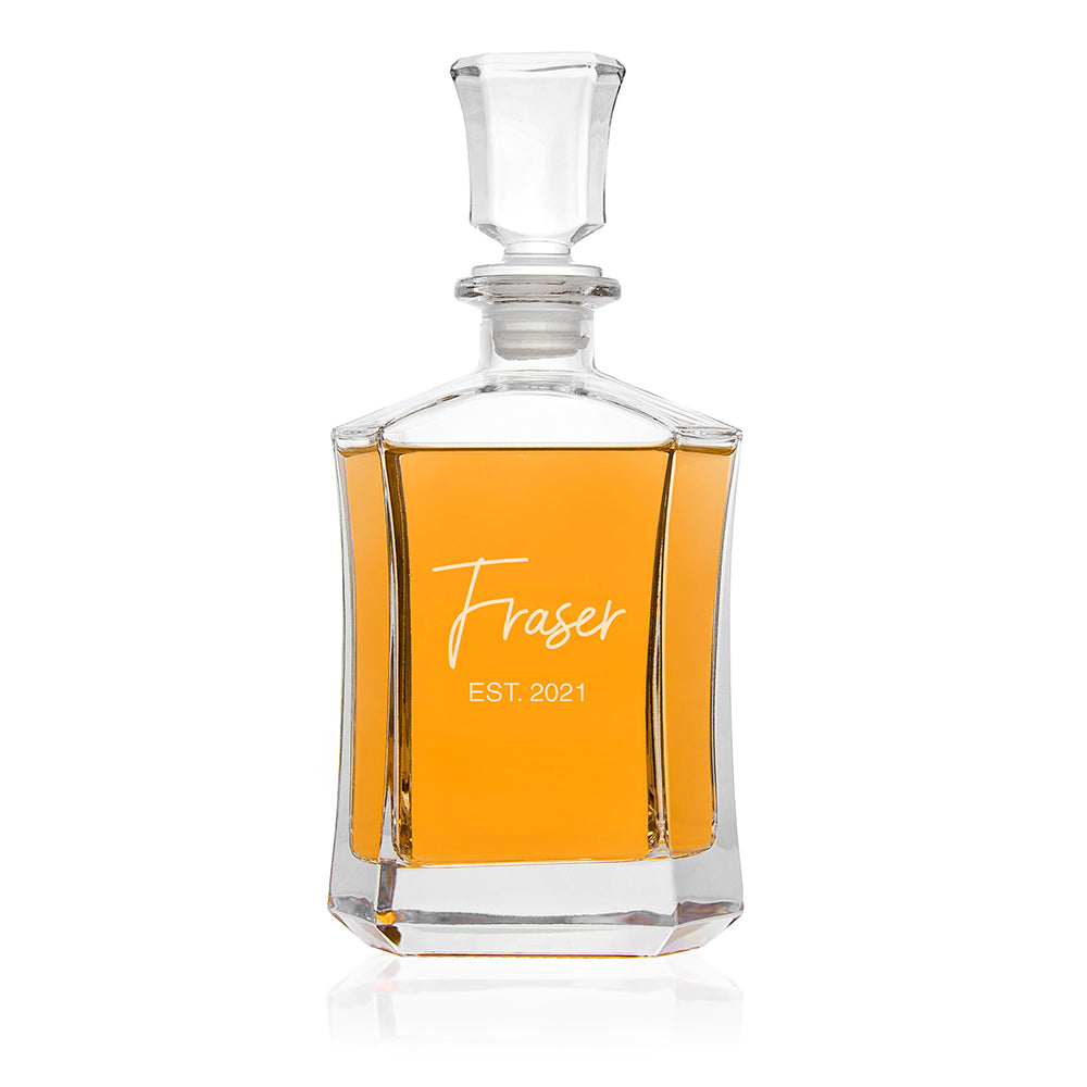 Personalised Luxury Signature Decanter