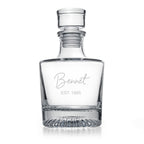 Personalised Elegance Signature Round Decanter
