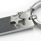Personalised Lucky Star Necklace & Keyring Set