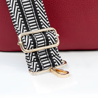 Personalised Luxury Crossbody Bag in Red