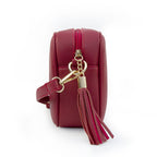 Personalised Luxury Crossbody Bag in Red