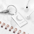 Personalised Eid Mubarak Rectangle Keyring