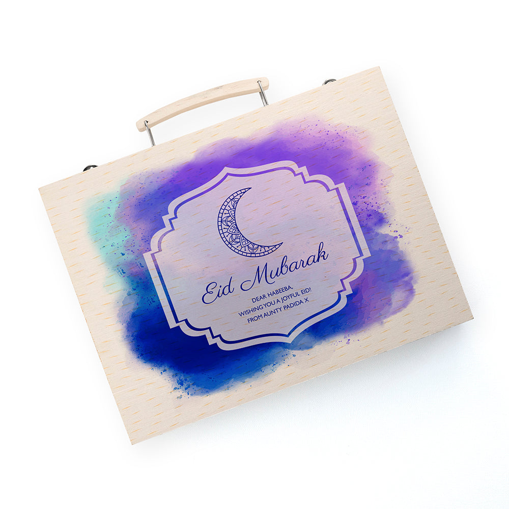 Personalised Eid Mubarak Colouring In Set