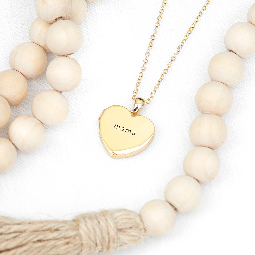 Personalised Heart Photo Locket