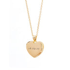 Personalised Heart Photo Locket