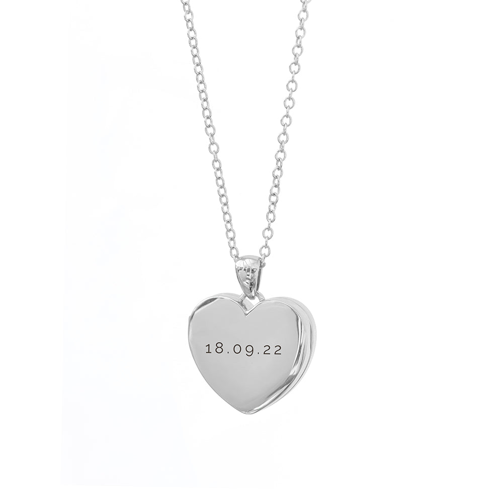 Personalised Heart Photo Locket
