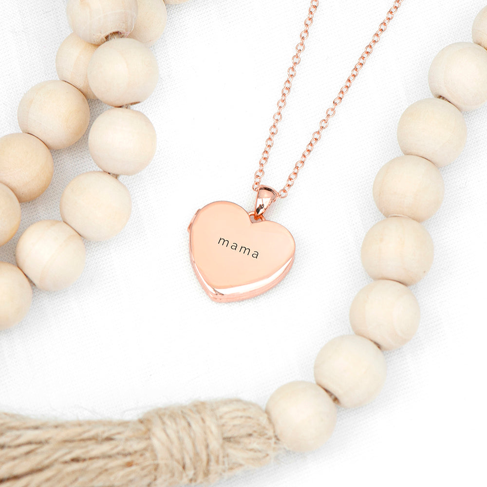 Personalised Heart Photo Locket