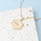 Personalised Hexagonal Photo Locket