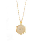 Personalised Hexagonal Photo Locket