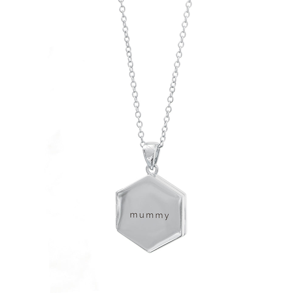 Personalised Hexagonal Photo Locket