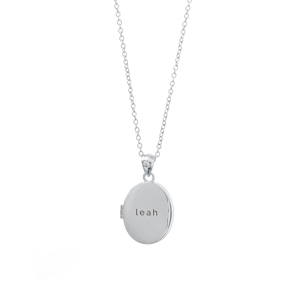 Personalised Oval Photo Locket